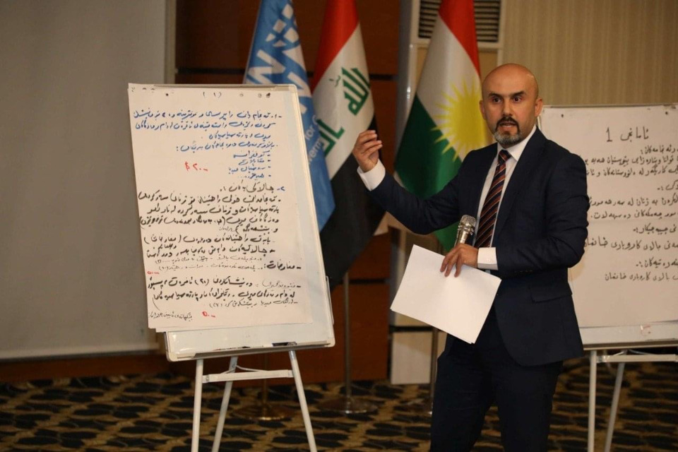 UN WOMEN Organizes a two-days’ workshop in Erbil to follow up on the implementation of the KRG NAP 1325