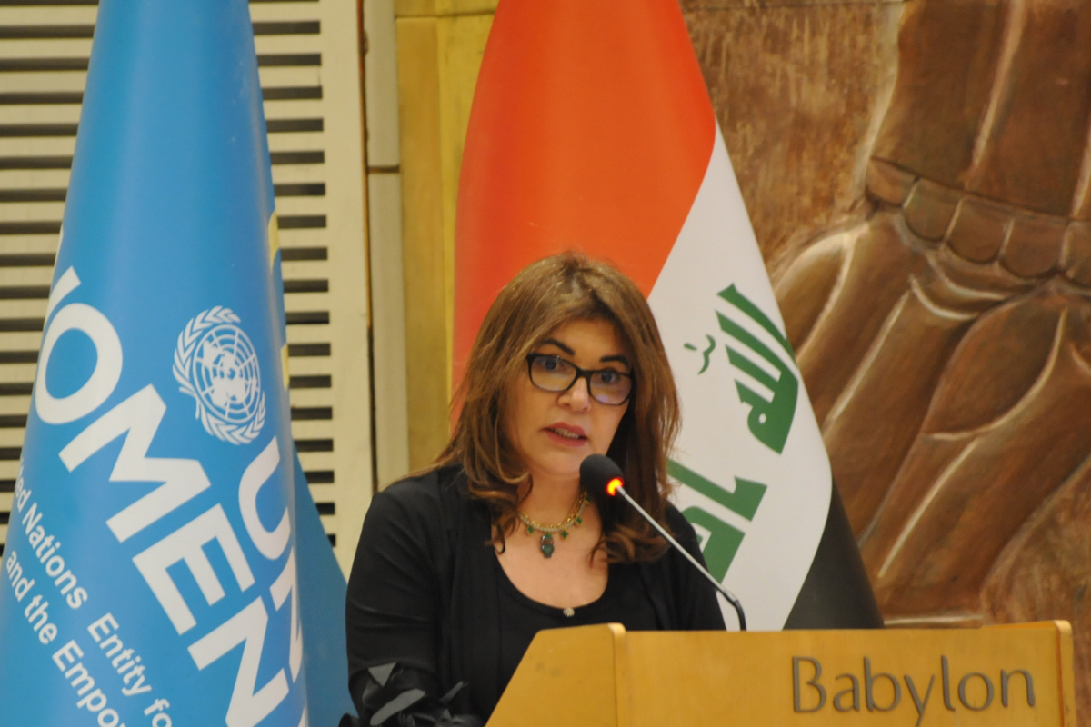 Dina Zorba- UN Women Iraq and Yemen Representative 